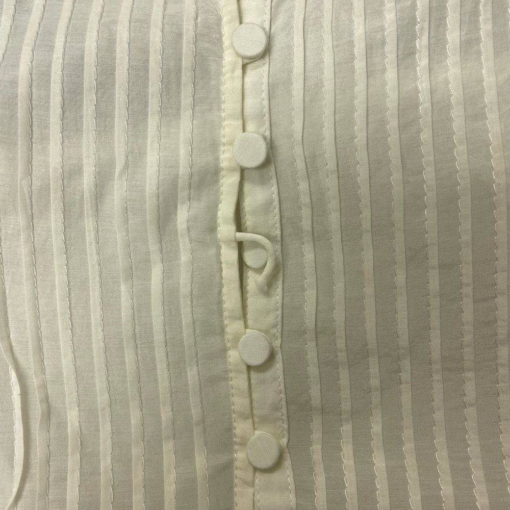 J. Crew Silk cotton voile pintuck top Item BB266* - Picture 3 of 6